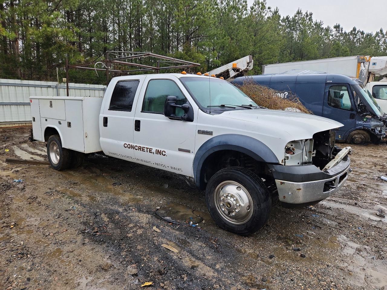 2007 Ford F550 Super Duty Utility / Service Truck