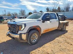 Salvage trucks for sale at Oklahoma City, OK auction: 2024 GMC Sierra HD Flatbed Truck