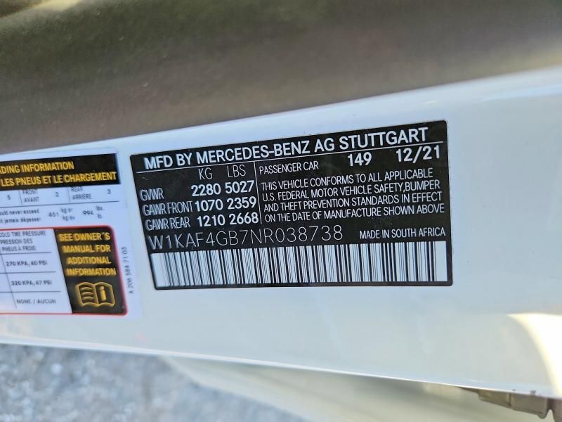 2022 Mercedes-Benz C300