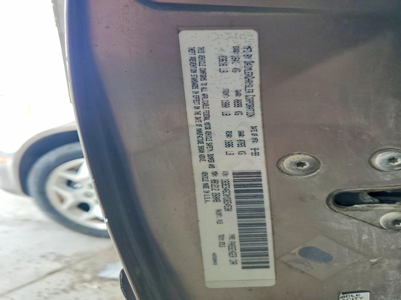 2000 Dodge Neon Base