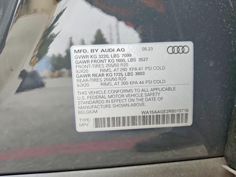 2024 Audi Q8 E-tron Premium Plus