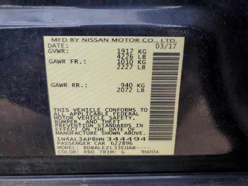 2017 Nissan Altima 2.5