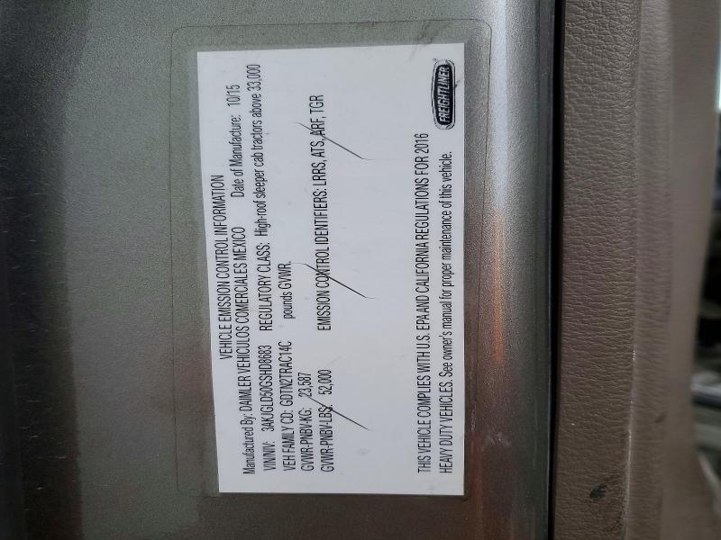2016 Freigliner 2016 Freightliner Cascadia 1-Semi Truck
