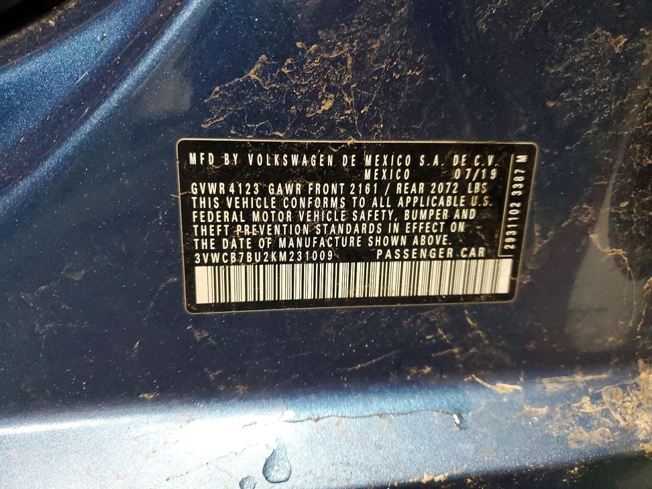 2019 Volkswagen Jetta s