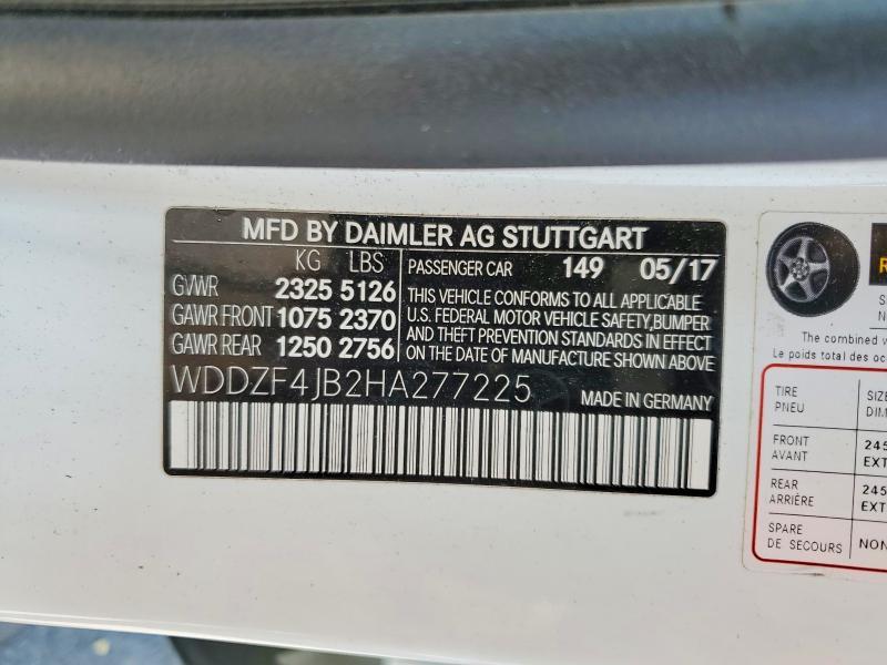 2017 Mercedes-Benz E 300
