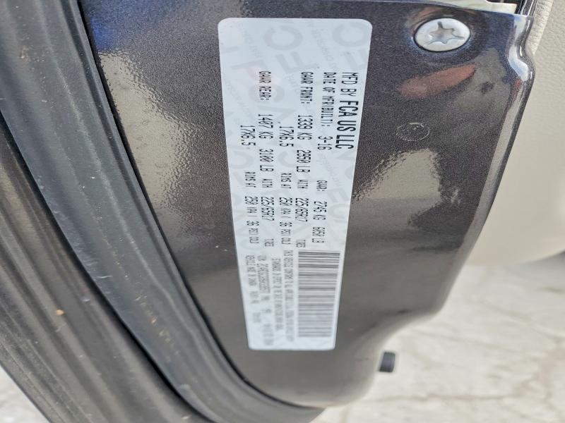 2016 Dodge Grand Caravan sxt