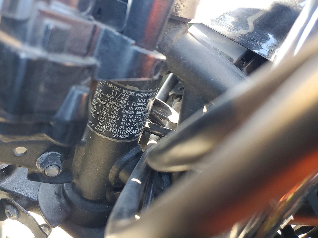 2023 Kawasaki EX400