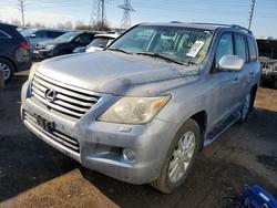 Lexus salvage cars for sale: 2008 Lexus Lx 570
