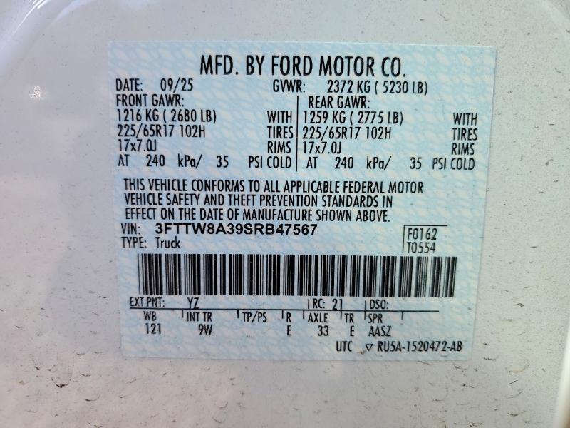 2025 Ford Maverick xl
