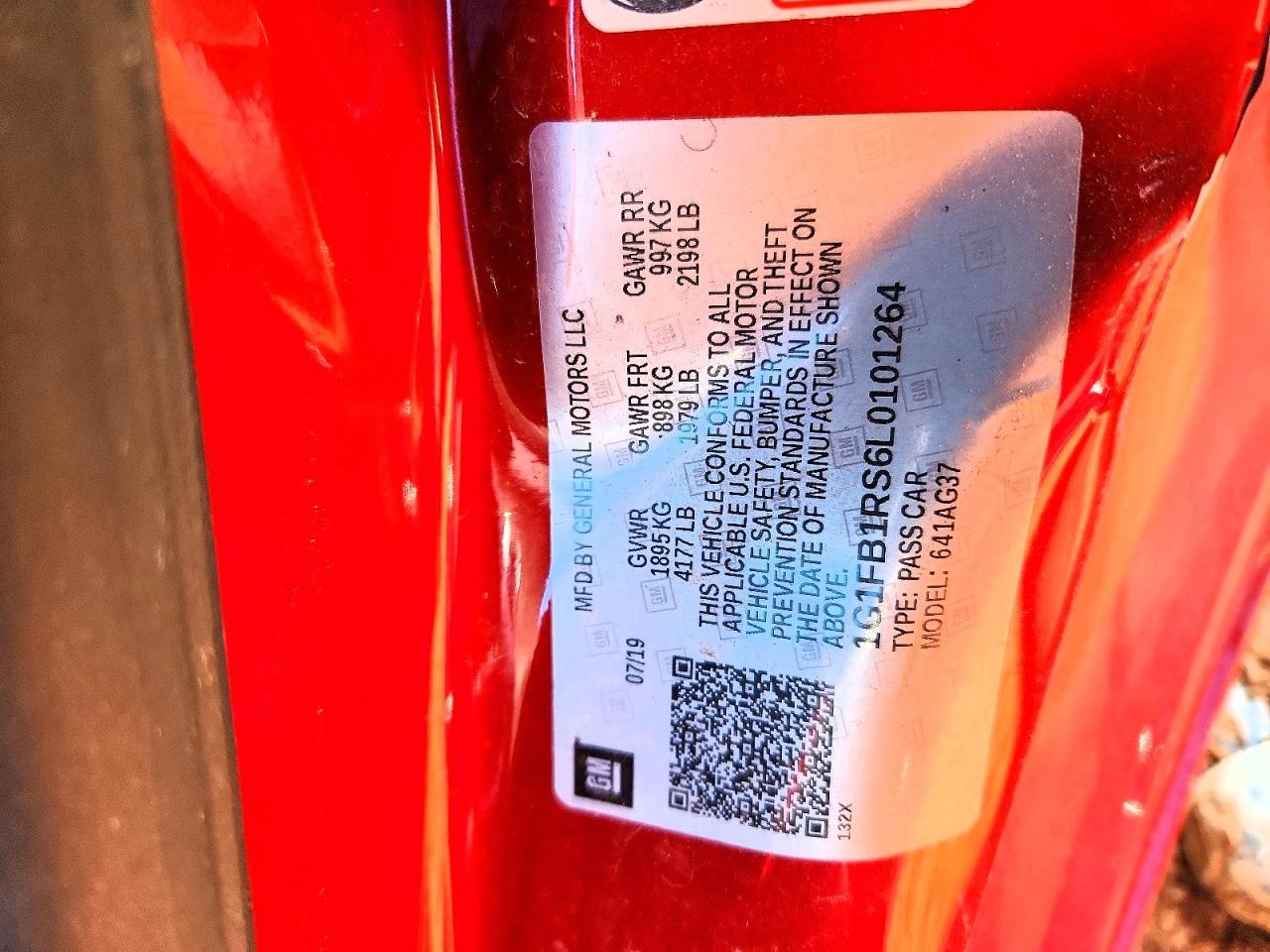 2020 Chevrolet Camaro ls