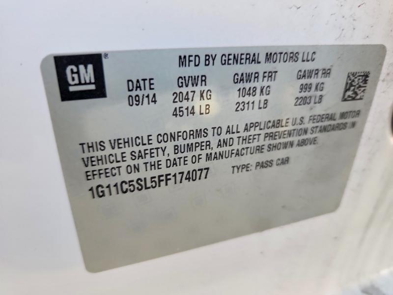 2015 Chevrolet Malibu 1LT