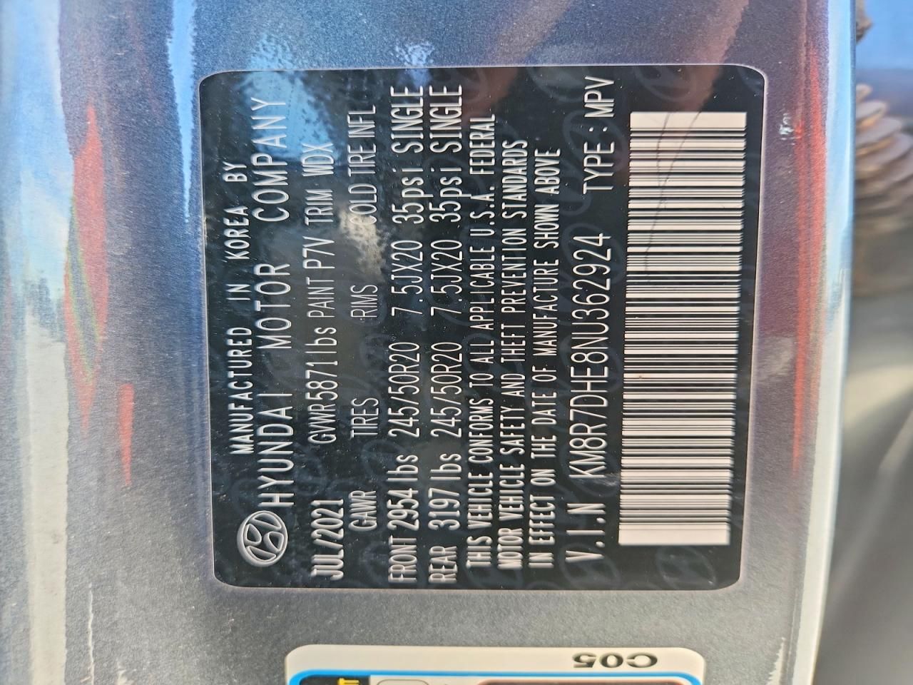 2022 Hyundai Palisade Calligraphy