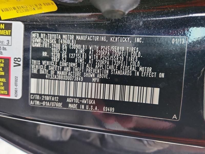 2013 Toyota Venza le