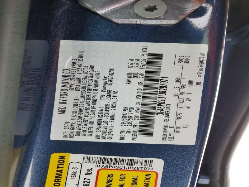 2018 Ford Fusion Titanium