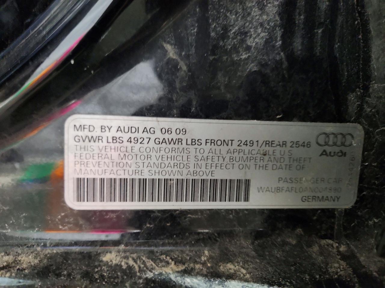 2010 Audi A4 Premium