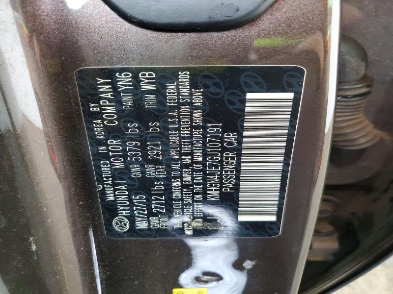 2016 Hyundai Genesis 3.8l