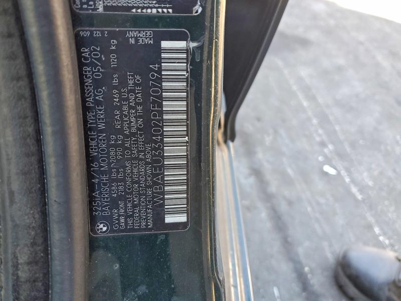 2002 BMW 325 xi