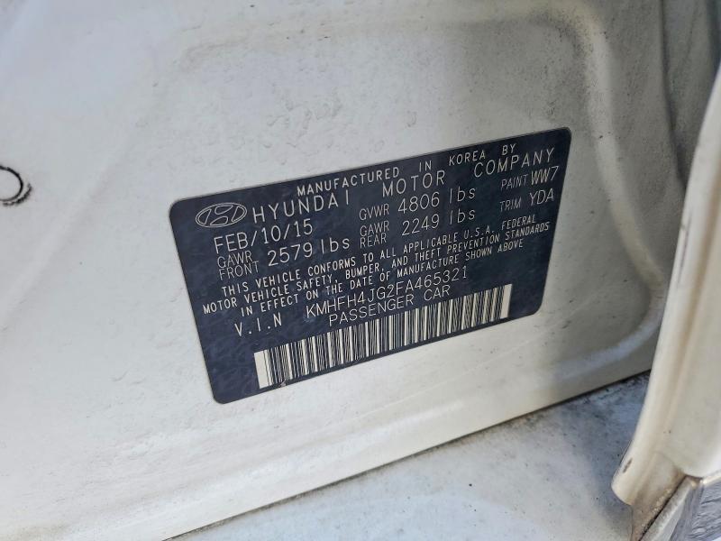 2015 Hyundai Azera Limited