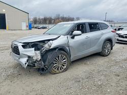 Toyota Highlander salvage cars for sale: 2022 Toyota Highlander Platinum
