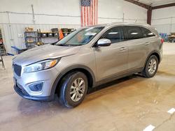 KIA salvage cars for sale: 2017 KIA Sorento lx V6