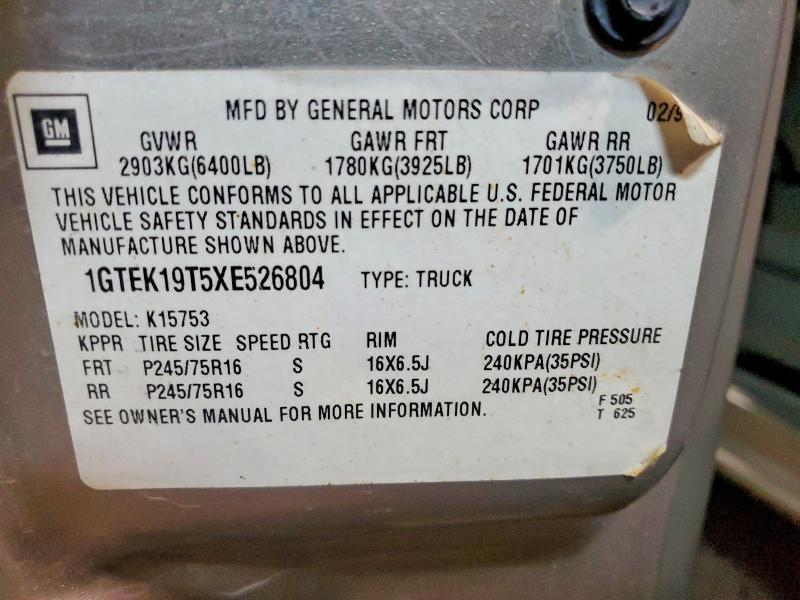1999 GMC Sierra