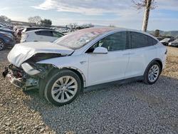 Tesla salvage cars for sale: 2016 Tesla Model x