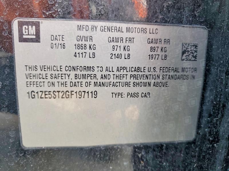 2016 Chevrolet Malibu lt