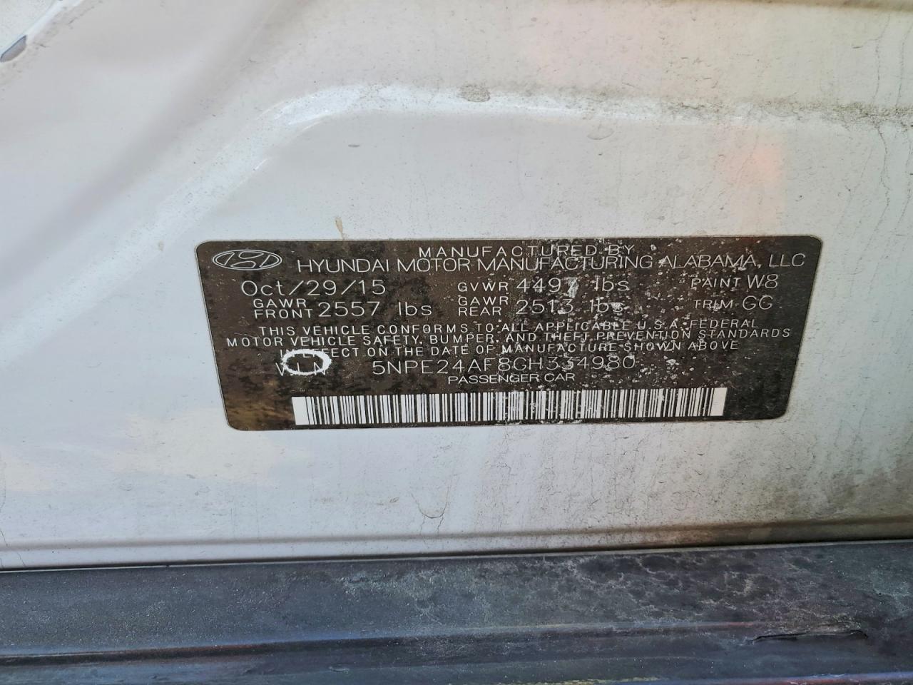 2016 Hyundai Sonata se