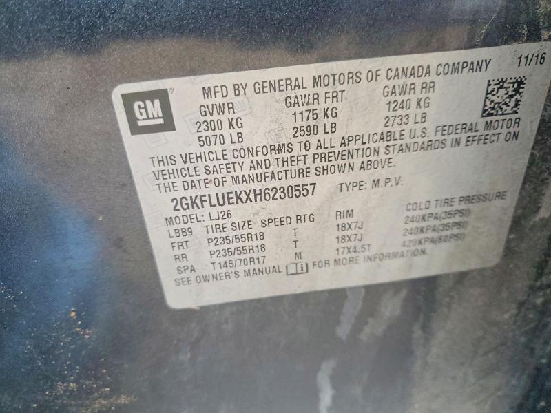 2017 GMC Terrain slt