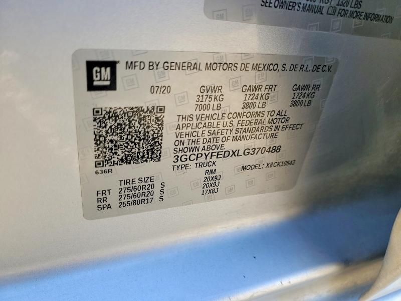 2020 Chevrolet Silverado K1500 lt Trail Boss