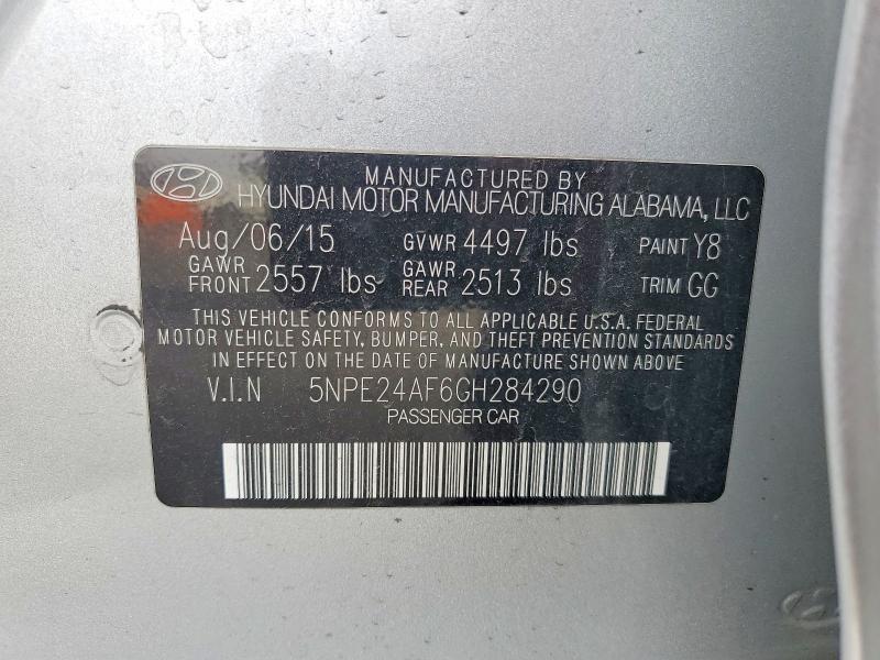 2016 Hyundai Sonata se