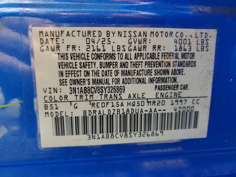 2025 Nissan Sentra sv