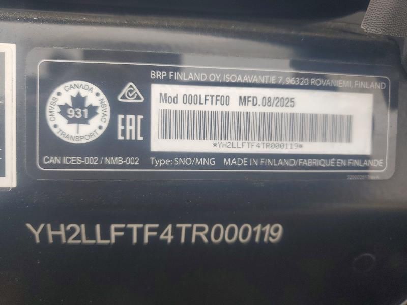 2026 Bombardier Snowmobile