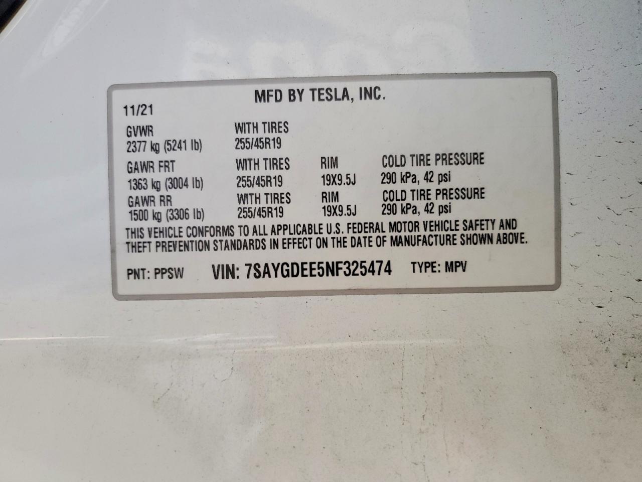 2022 Tesla Model y
