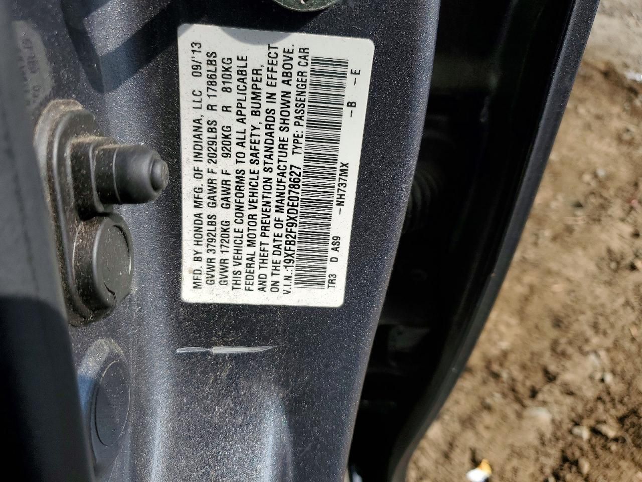 2013 Honda Civic exl