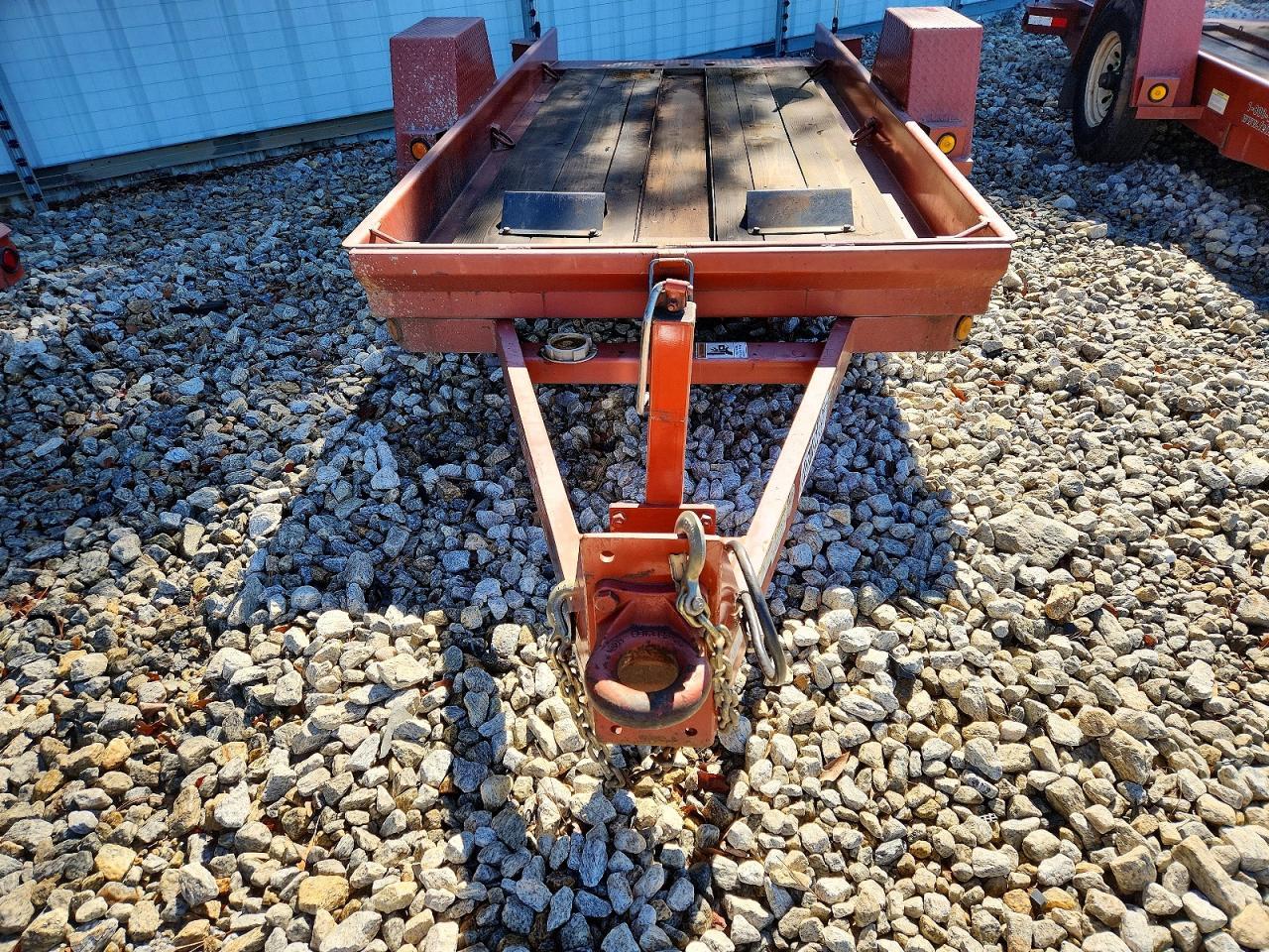 2015 Felling FT-6 T-1 Tilt Deck Equipment Trailer