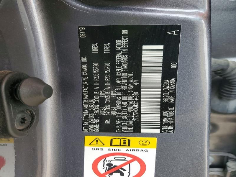 2019 Lexus Rx 350 Base