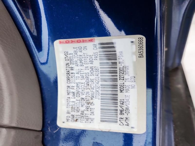 2002 Toyota Celica gt