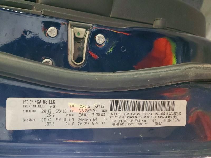 2017 Dodge Journey Crossroad