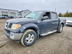 Salvage cars for sale from Copart Windsor, NJ: 2006 Nissan Frontier Crew cab le