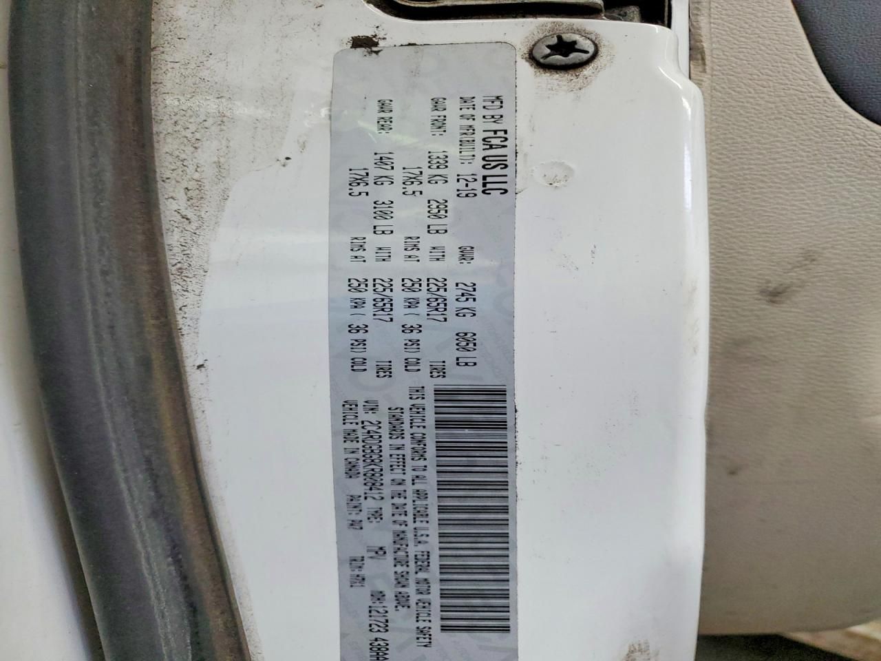 2019 Dodge Grand Caravan se