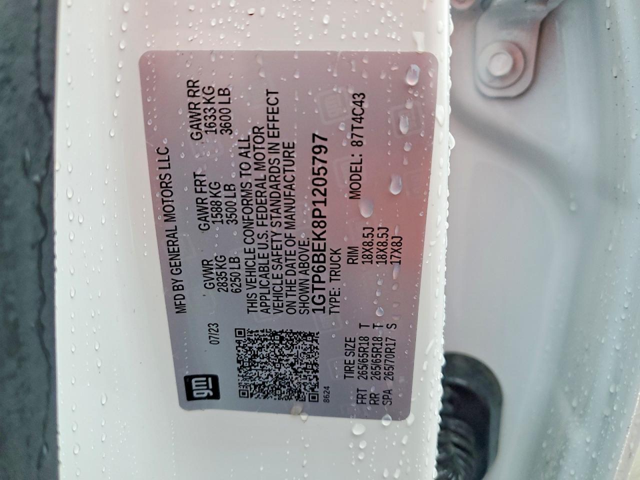 2023 GMC Canyon Elevation