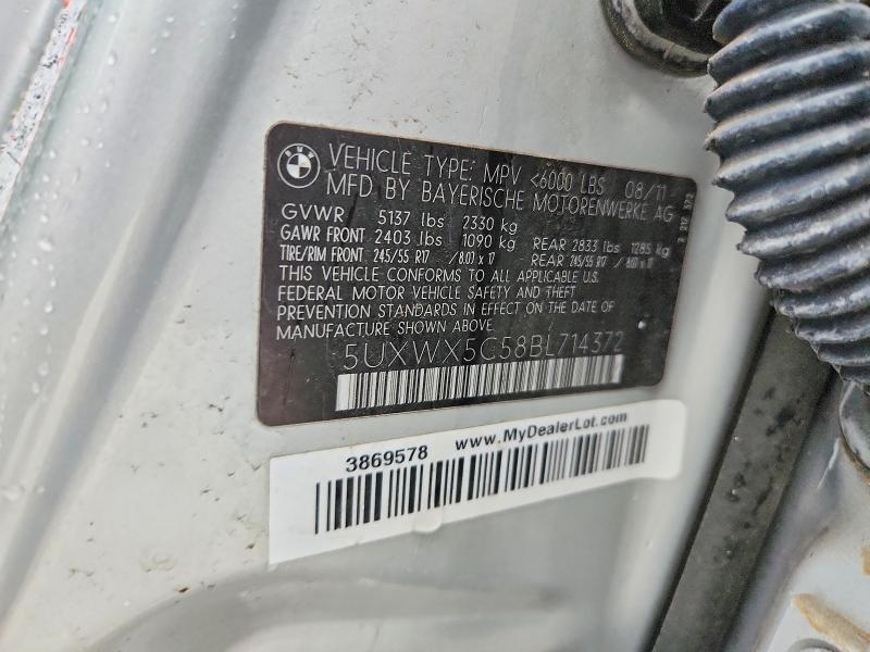 2011 BMW X3 Xdrive28i