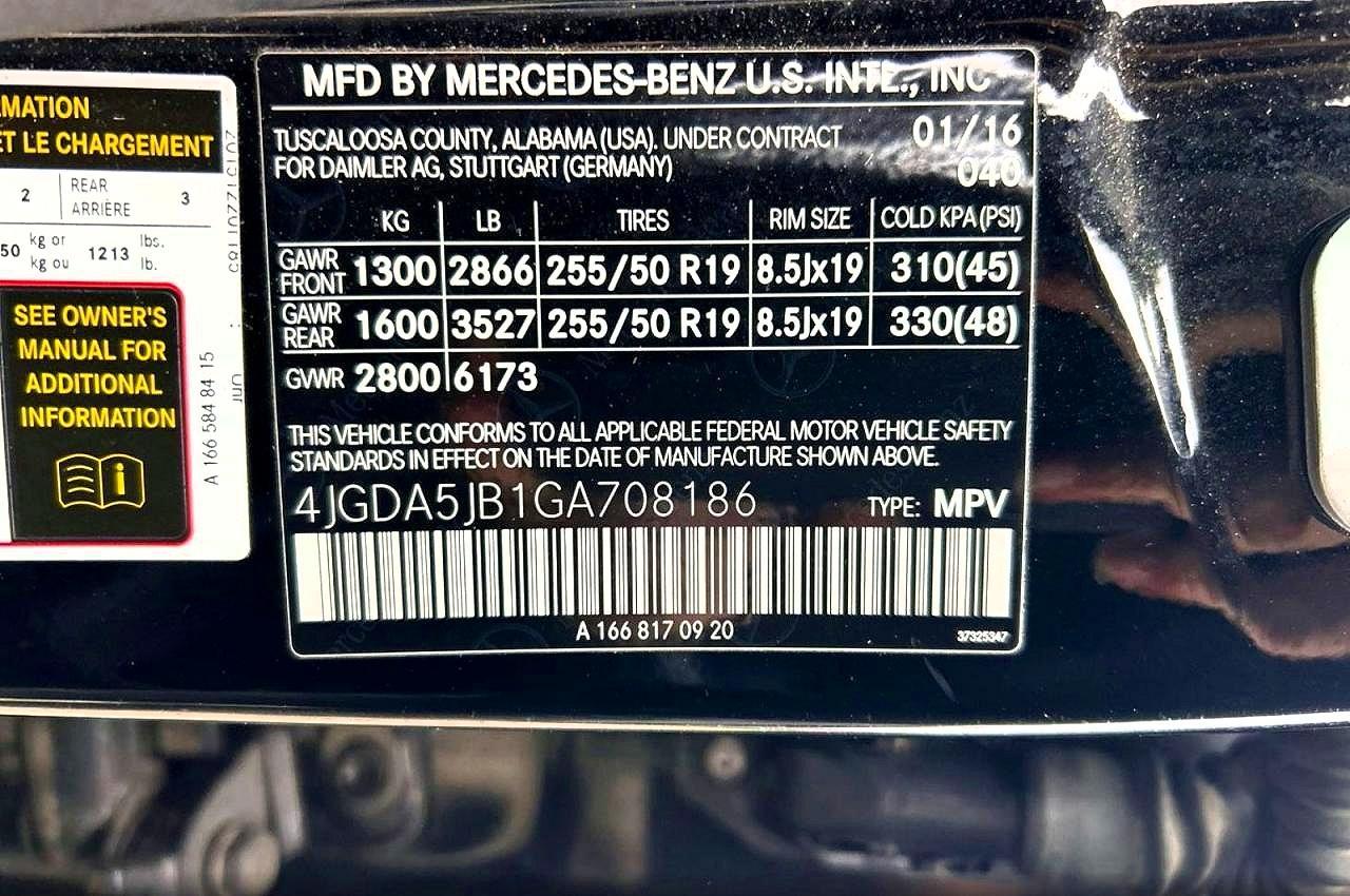 2016 Mercedes-Benz Gle 350