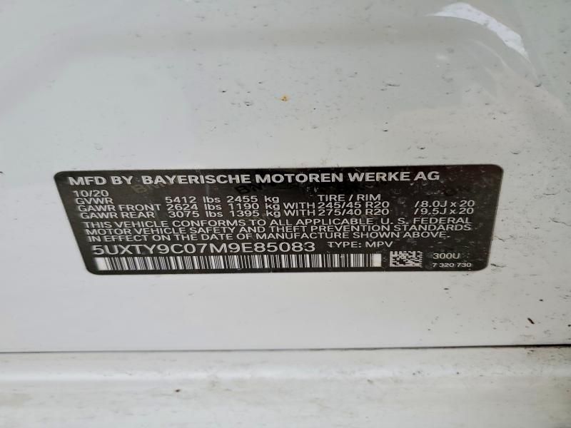 2021 BMW X3 Xdrivem40i