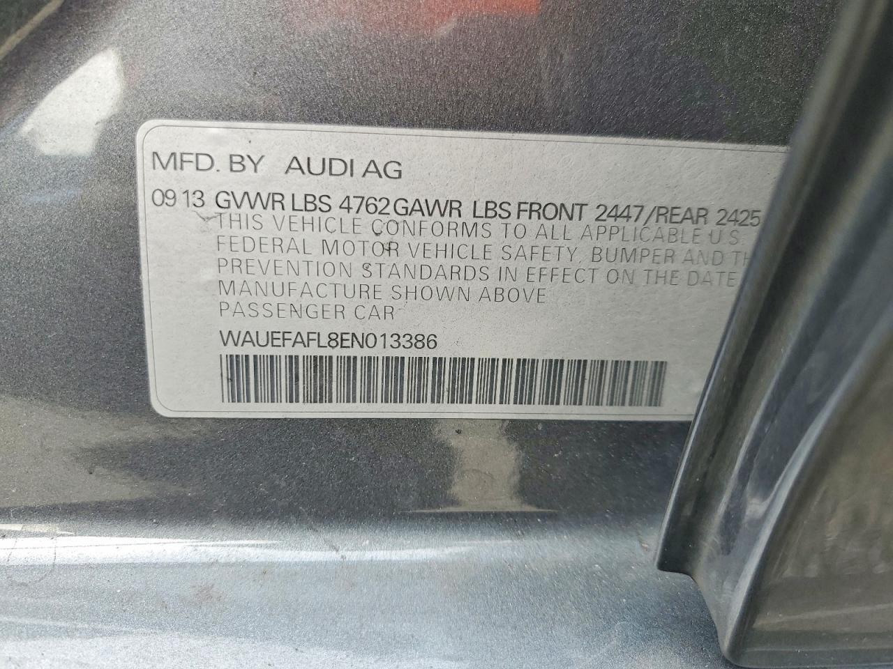 2014 Audi A4 Premium Plus