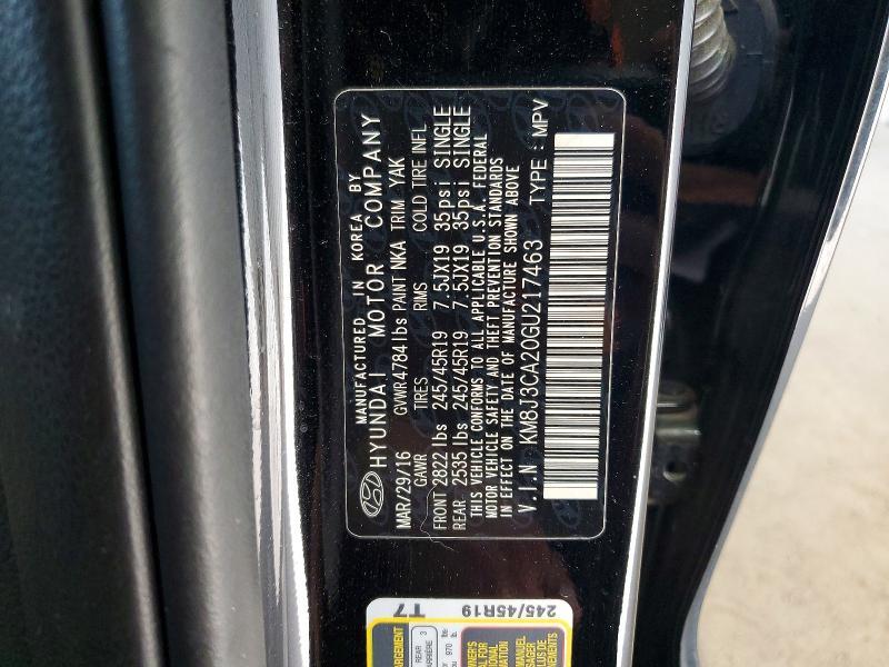 2016 Hyundai Tucson Limited
