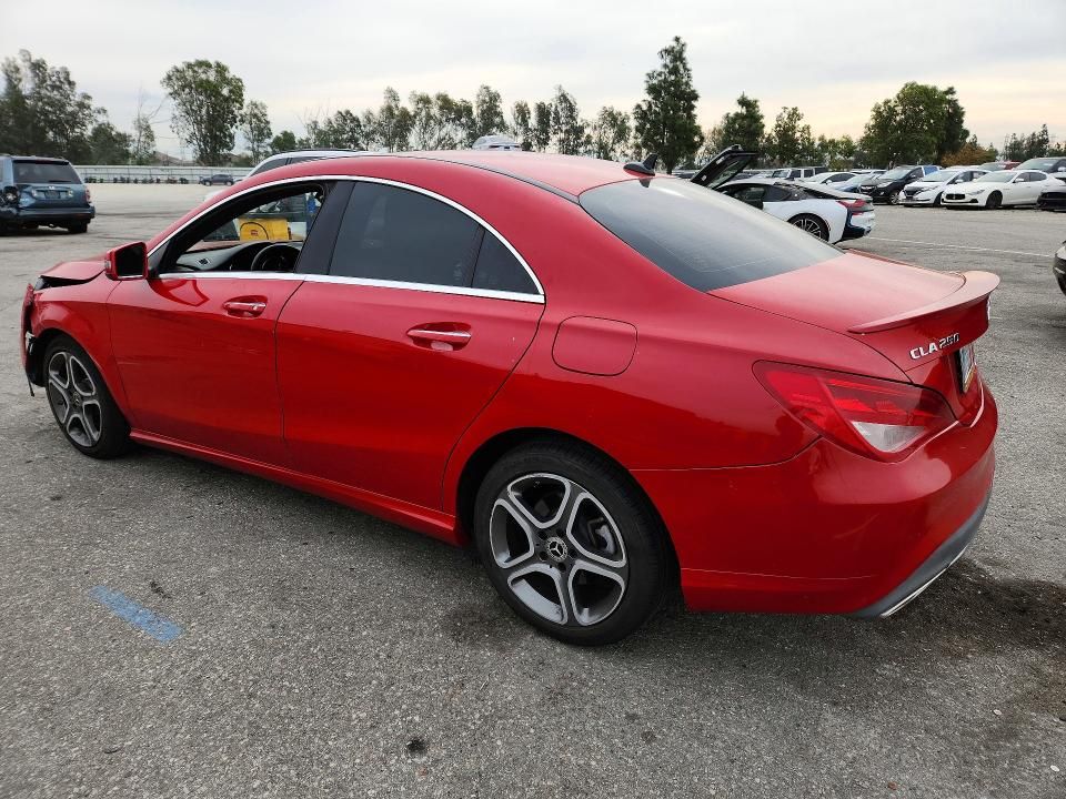 2018 Mercedes-Benz Cla 250