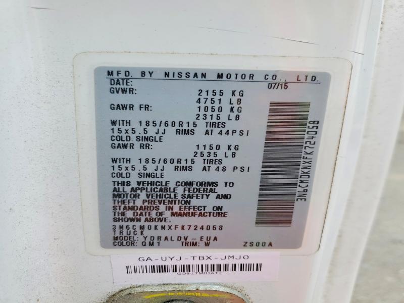 2015 Nissan NV200 S