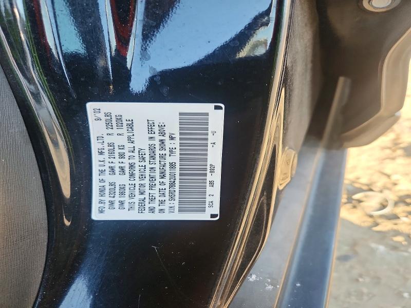 2002 Honda Cr-v ex